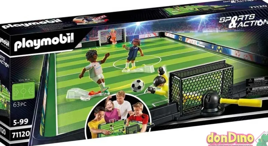Campo de futbol playmobil sports sports & action - 63 pzas. - 95 cm.