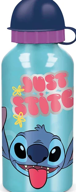Cantimplora aluminio stitch 400 ml.