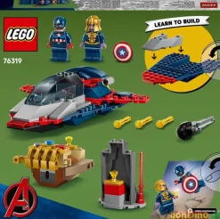 Capitan america vs thanos lego lego marvel - 107 pzas.