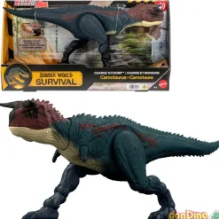 Carnotaurus mordiscos despiadados jurassic world survival