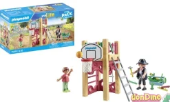 Carpinteria c/torre juegos playmobi playmobil my life - 58 pzas. - starter pack