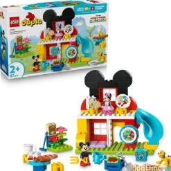 Casa de mickey mouse lego duplo dis disney - con minnie y pluto
