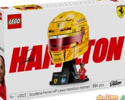 Casco scuderia ferrari hp lewis hamilton lego editions - 884 pzas.