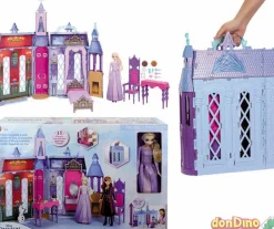 Castillo arendelle de elsa frozen 15 pzas. - 60 cm.