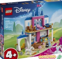 Castillo de cenicienta y sus amigos animales.lego disney princess