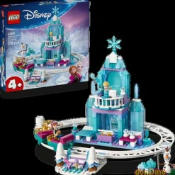 Castillo de hielo elsa y aventura en la nieve lego frozen disney - 216 pzas.