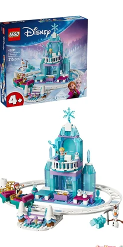 Castillo de hielo elsa y aventura en la nieve lego frozen disney - 216 pzas.