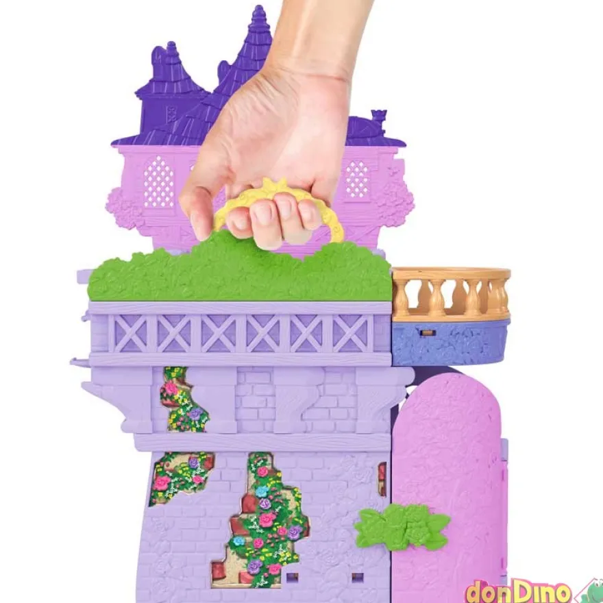 Castillo rapunzel princesas disney construye tu universo - 10 pzas.