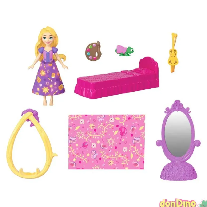 Castillo rapunzel princesas disney construye tu universo - 10 pzas.
