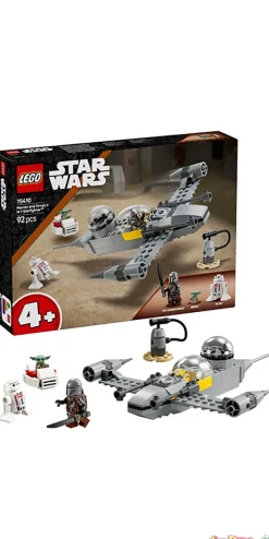 Caza estelar n-1 mando y grogu lego star wars - 92 pzas.