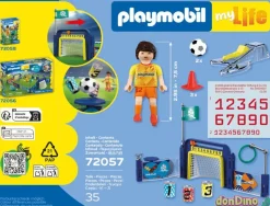 Centro de entrenamiento de futbol playmobil