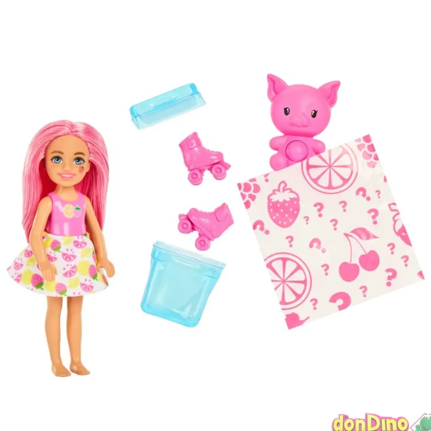 Chelsea barbie pop reveal frutas 5 sorpresas - modelos aleatorios