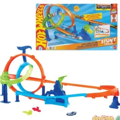 Ciclon de lanzamiento rapido hot wheels stunt tracks