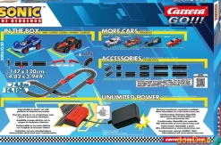 Circuito go!!! sonic & shadow 4,3 m