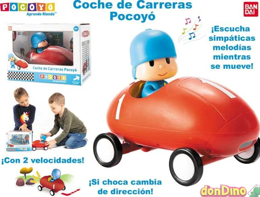 Coche de carreras pocoyo
