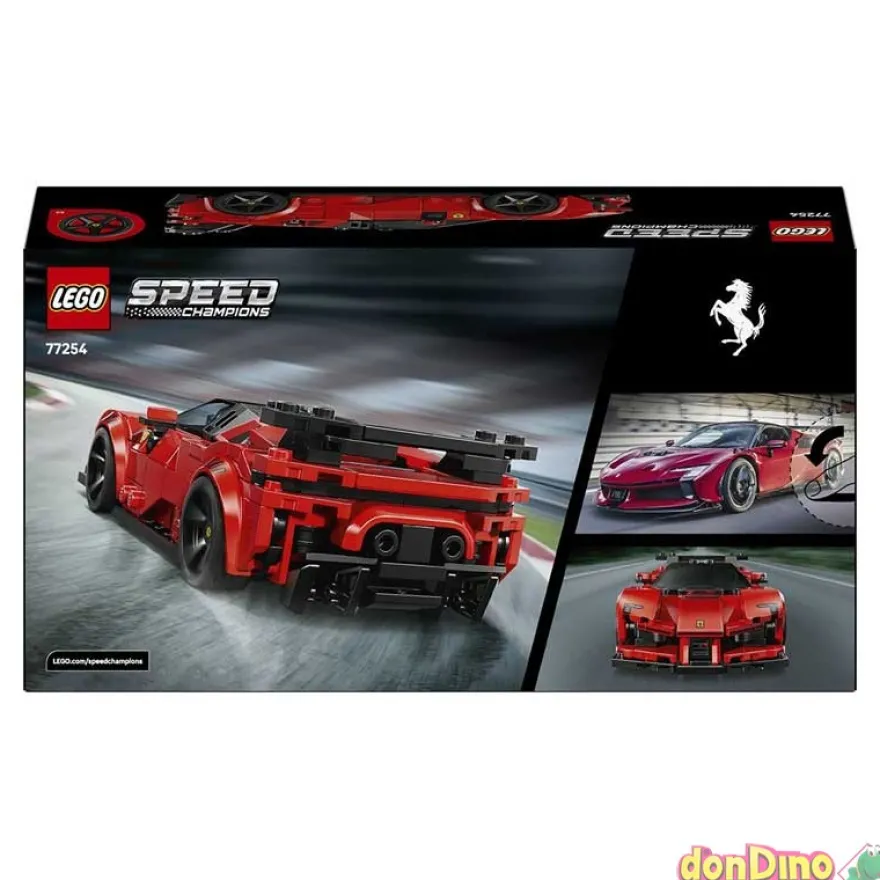 Coche deportivo ferrari sf90 xx stradale lego speed champions