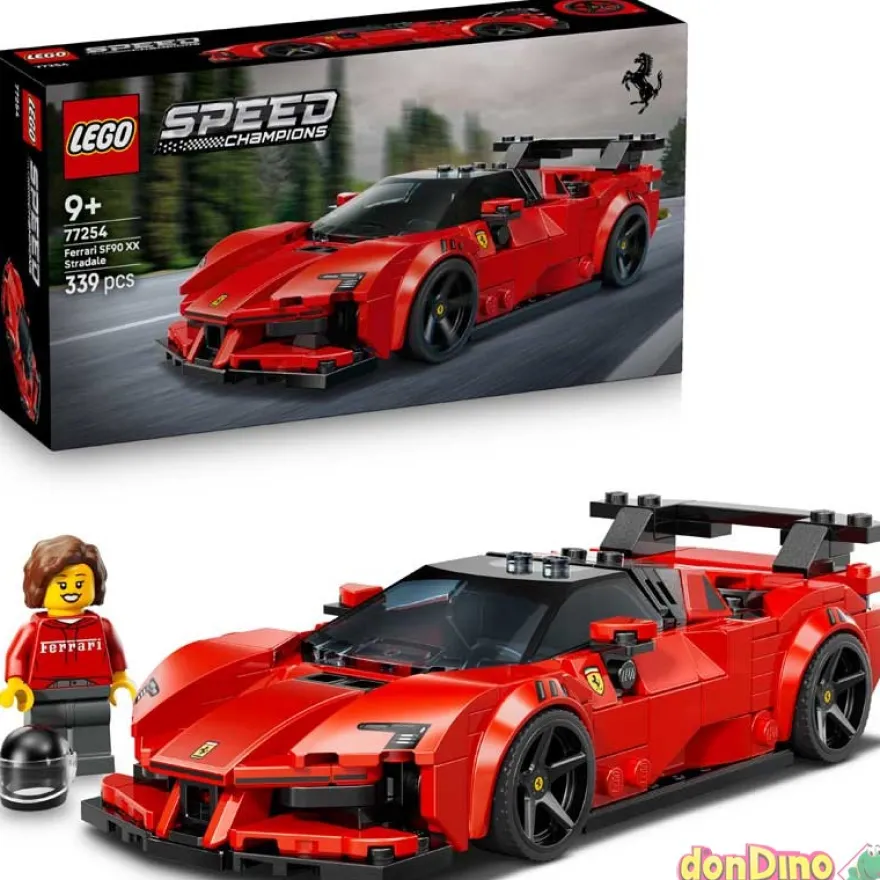 Coche deportivo ferrari sf90 xx stradale lego speed champions
