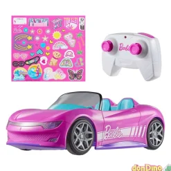 Coche descapotable barbie r/c hot wheels