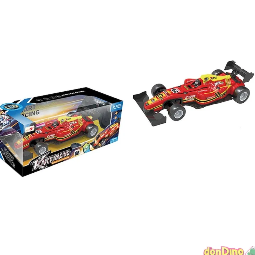 Coche f1 r/c con luz led 2.4g kart racing