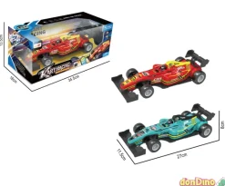 Coche f1 r/c con luz led 2.4g kart racing