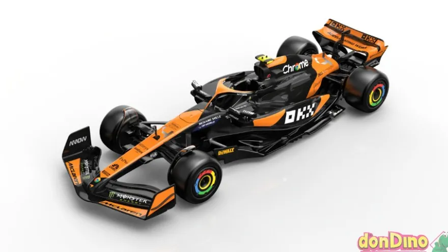 Coche mclaren mcl38 1:20 r/c miami grand prix 2024