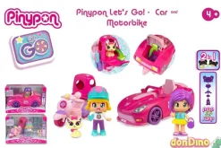 Coche/moto pinypon let's go