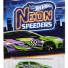 Coche neon speeders hot wheels surtidos