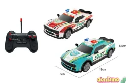 Coche police r/c 1:22 c/luz led