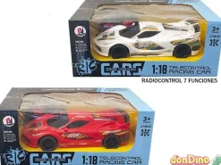 Coche racing car r/c 1:18 surtidos