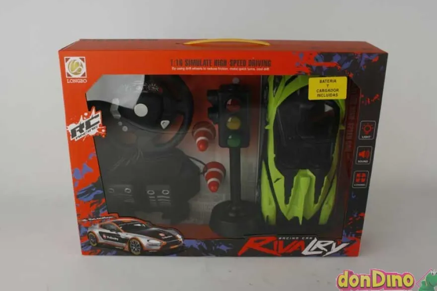 Coche r/c volante + semaforo 1:16 luz y sonido - 4 canales