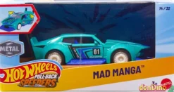 Coche speeders pull-back hot wheels metal