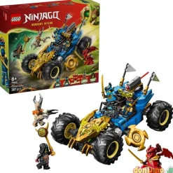 Coche transformable de jay lego ninjago - 387 pzas.