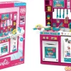 Cocina deluxe barbie electronica luz y sonido - c/17 accesorios
