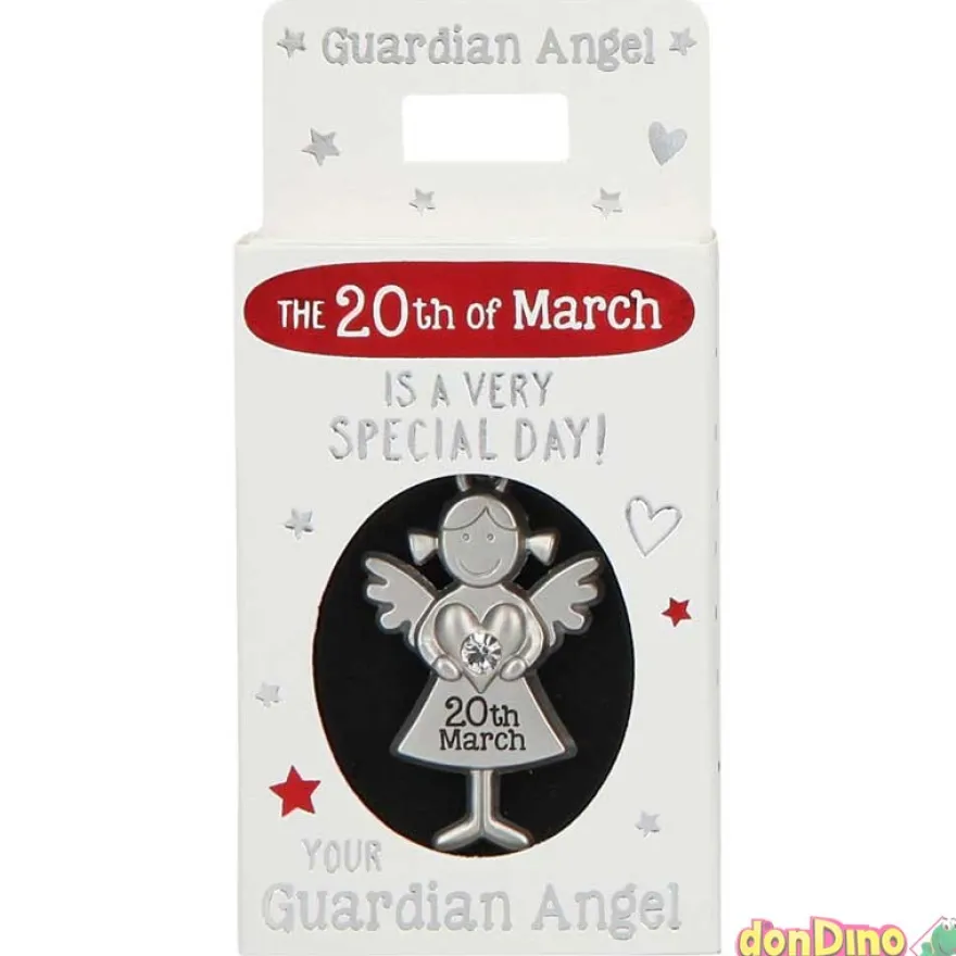 Colgante angel de la guarda 365dias elige tu fecha