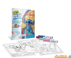Colorea sin manchas lilo & stitch 18 paginas para colorear y 4 rotuladores