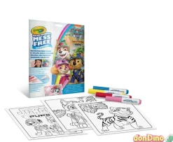 Colorea sin manchas patrulla canina 18 paginas para colorear y 4 rotuladores