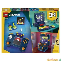 Consola de videojuegos retro lego creator 268 pzas.