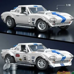 Corvette grand sport construccion hot wheels - 918 pzas.