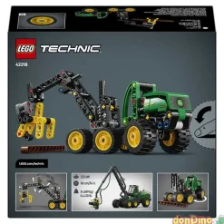 Cosechadora con ruedas john deere 1470h lego technic - 117 pzas.