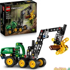 Cosechadora con ruedas john deere 1470h lego technic - 117 pzas.