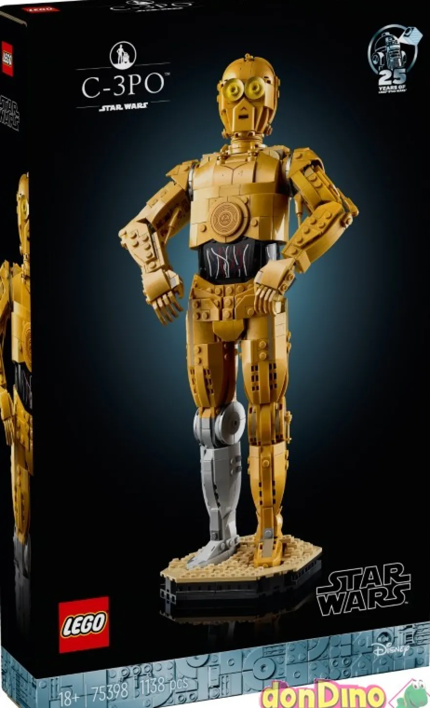 C-3po lego star wars 1138 pzas.