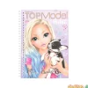 Cuaderno colorear top model