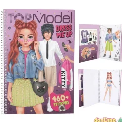 Cuaderno dress me up top model