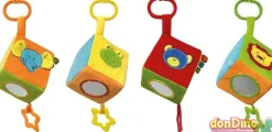 Cubo peluche activity animales surt