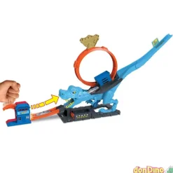 Desafio del t-rex hot wheels city con 1 vehículo