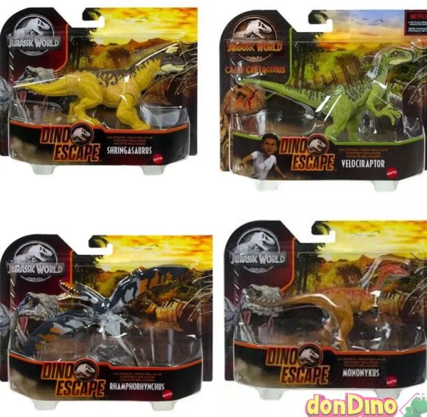 Dino pack salvaje jurassic world