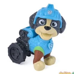 Dino rugiente + figura rex patrulla canina: dino película