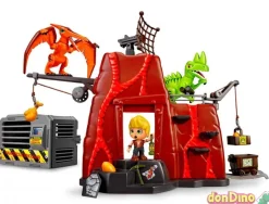 Dinos ataque campamento pinypon act pinypon action