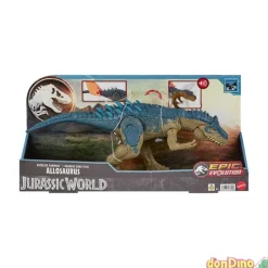 Dinosaurio allosaurus jurassic worl embestida despiadada - c/sonido