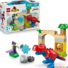 Dinosaurio spidey-rex vs duende ver lego duplo disney